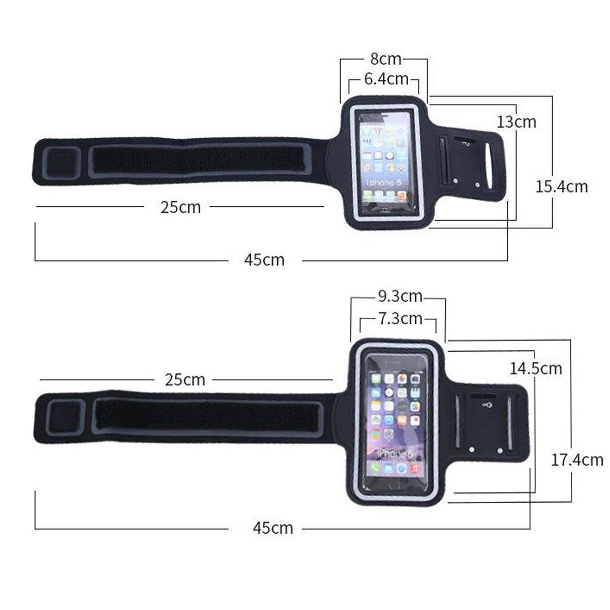 Water Resistant Cell Phone Armband Case 4