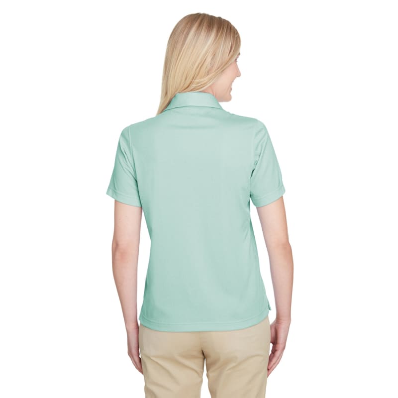 UltraClub Ladies' Cavalry Twill Performance Polo 8