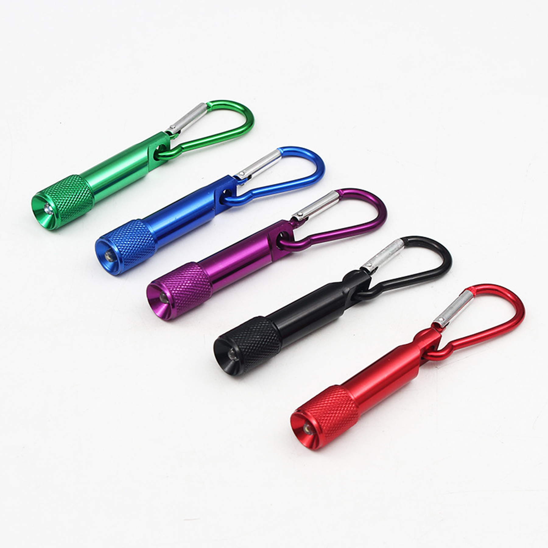 Mini Flashlight with Carabiner 2