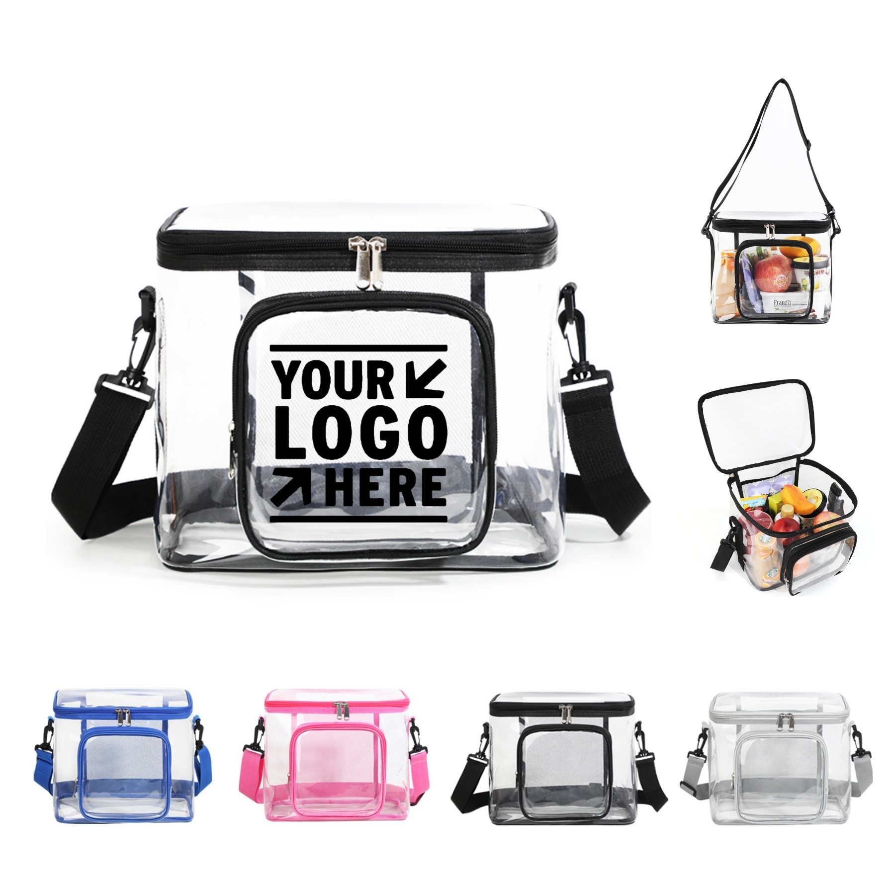 Transparent PVC Lunch Bag