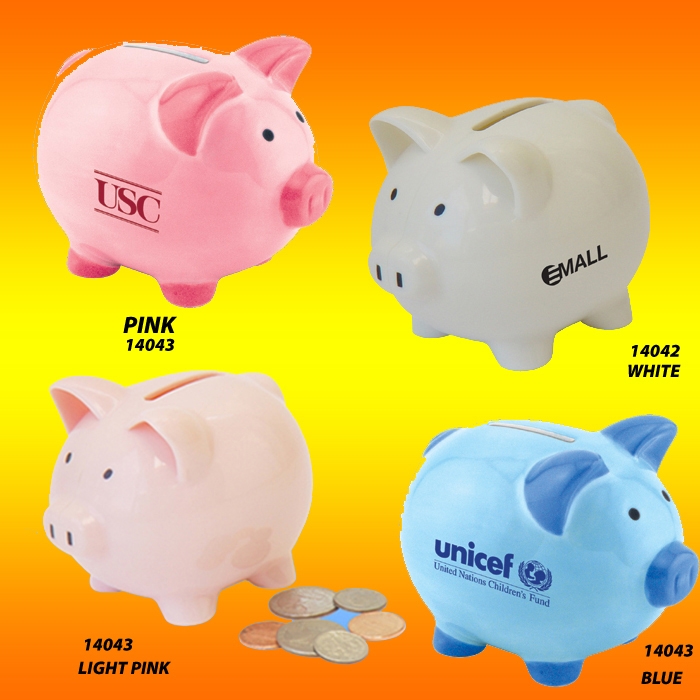 Color Ceramic Collectible Mini Cute Piggy Bank 2