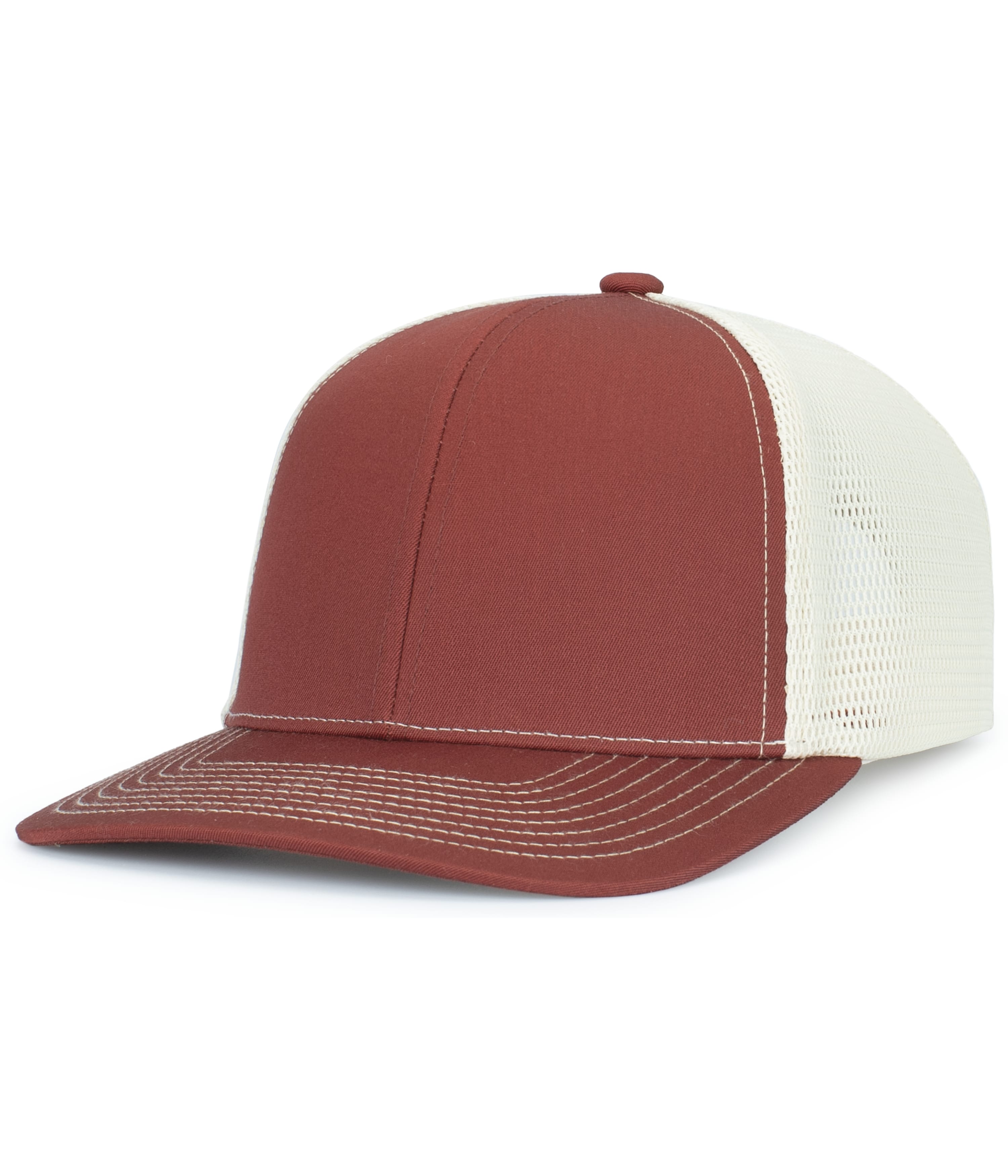 Contrast Stitch Trucker PacFlex Snapback Cap 10