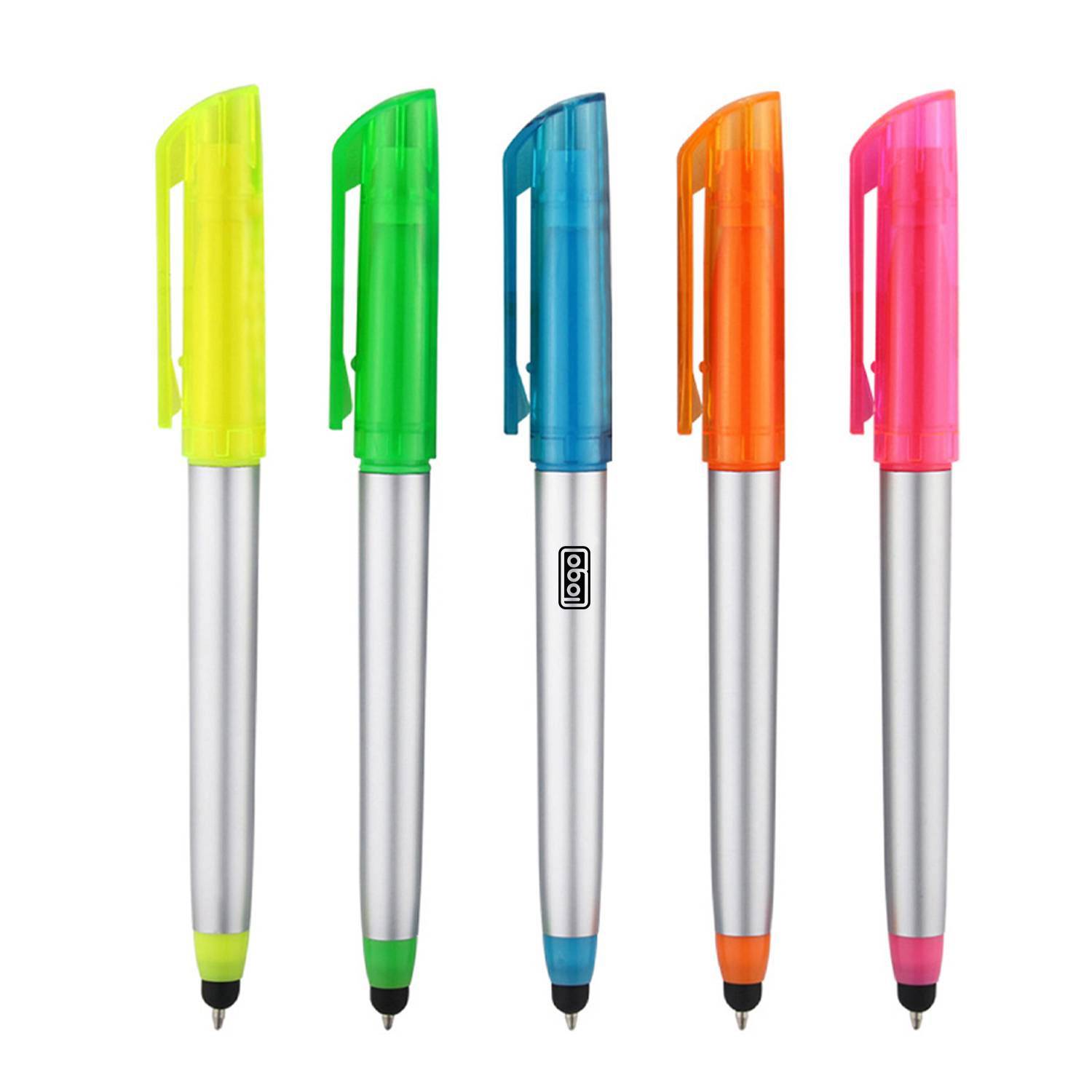 3 In 1 Multifunctional Fluorescent Touch Ballpoint Pen 5