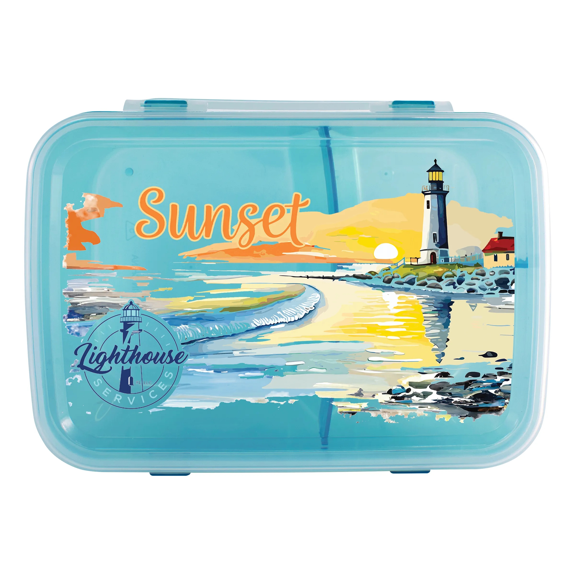 Full Color Translucent Lunch Container 2