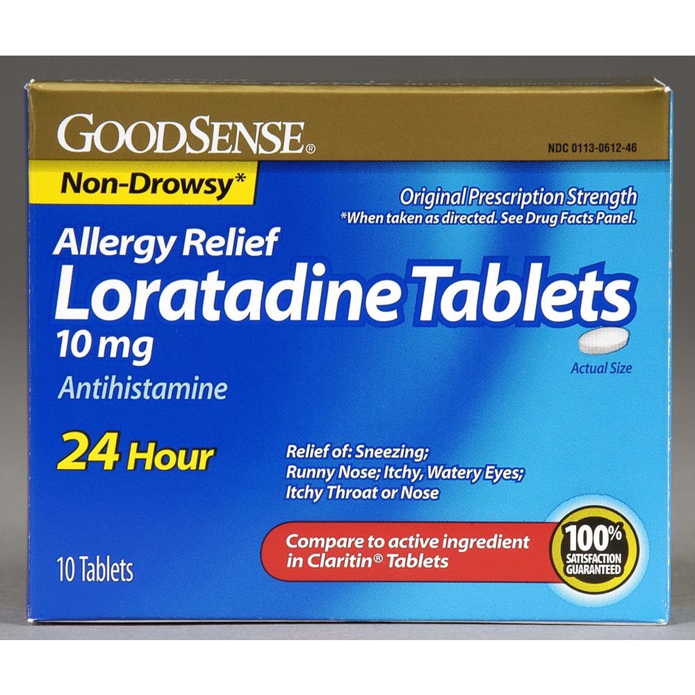 24-Hour Allergy Relief Tablets - 10 mg 10 Pack 1