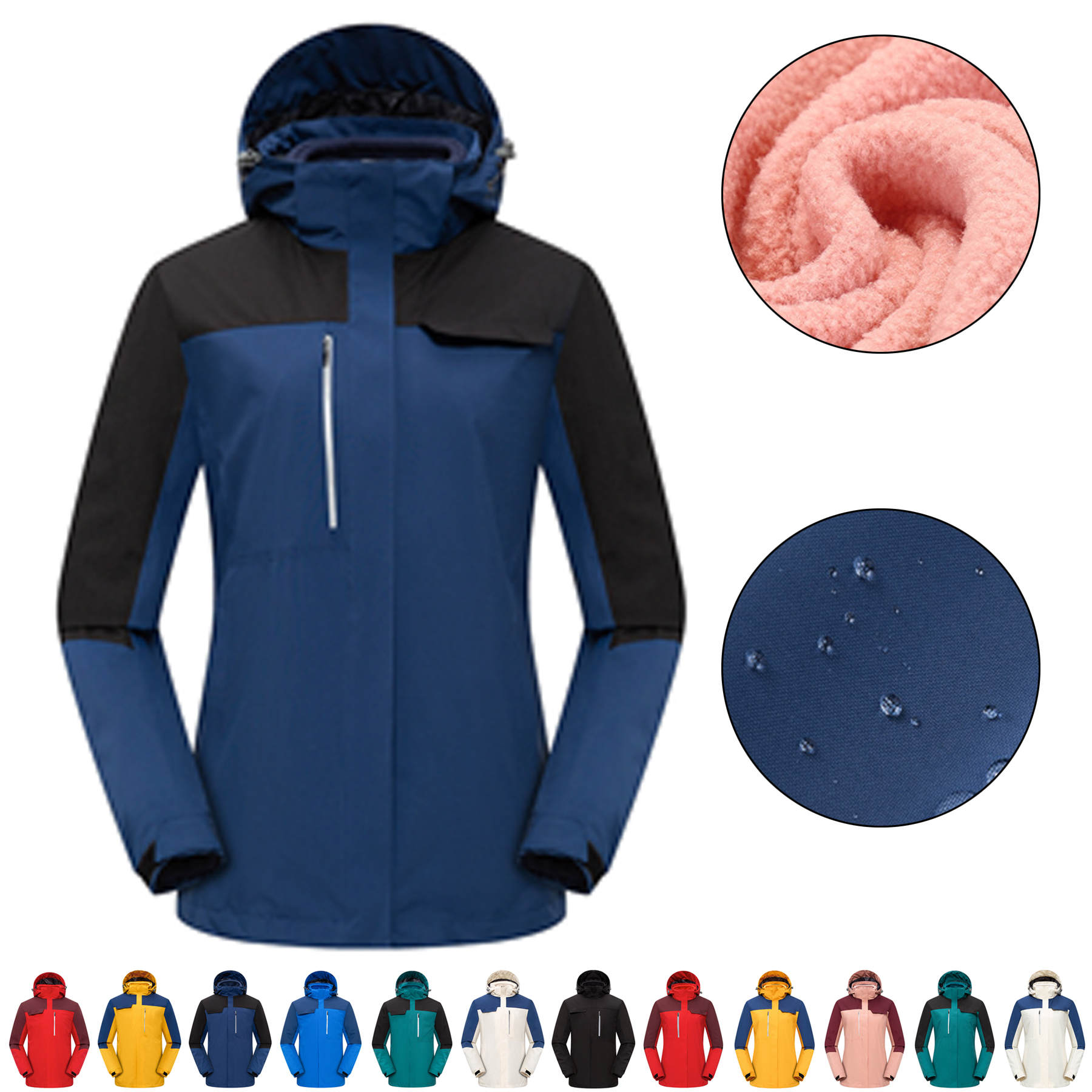 Unisex Waterproof Ski Jacket 2