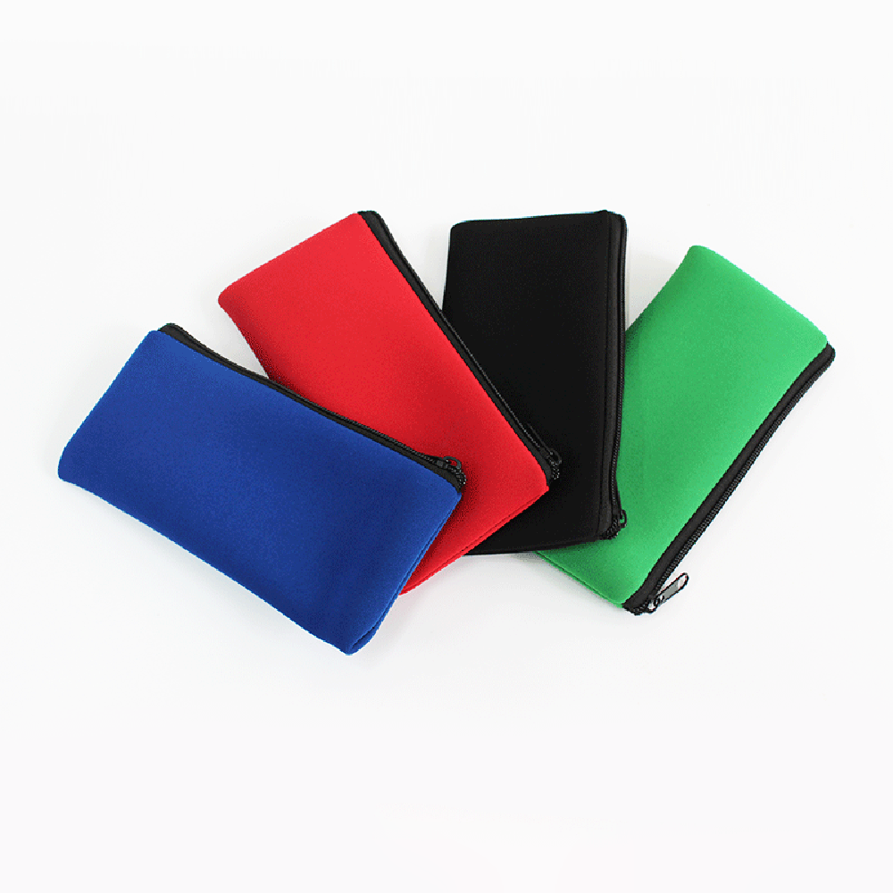 Neoprene Stationery Office Storage Pencil Bag 12