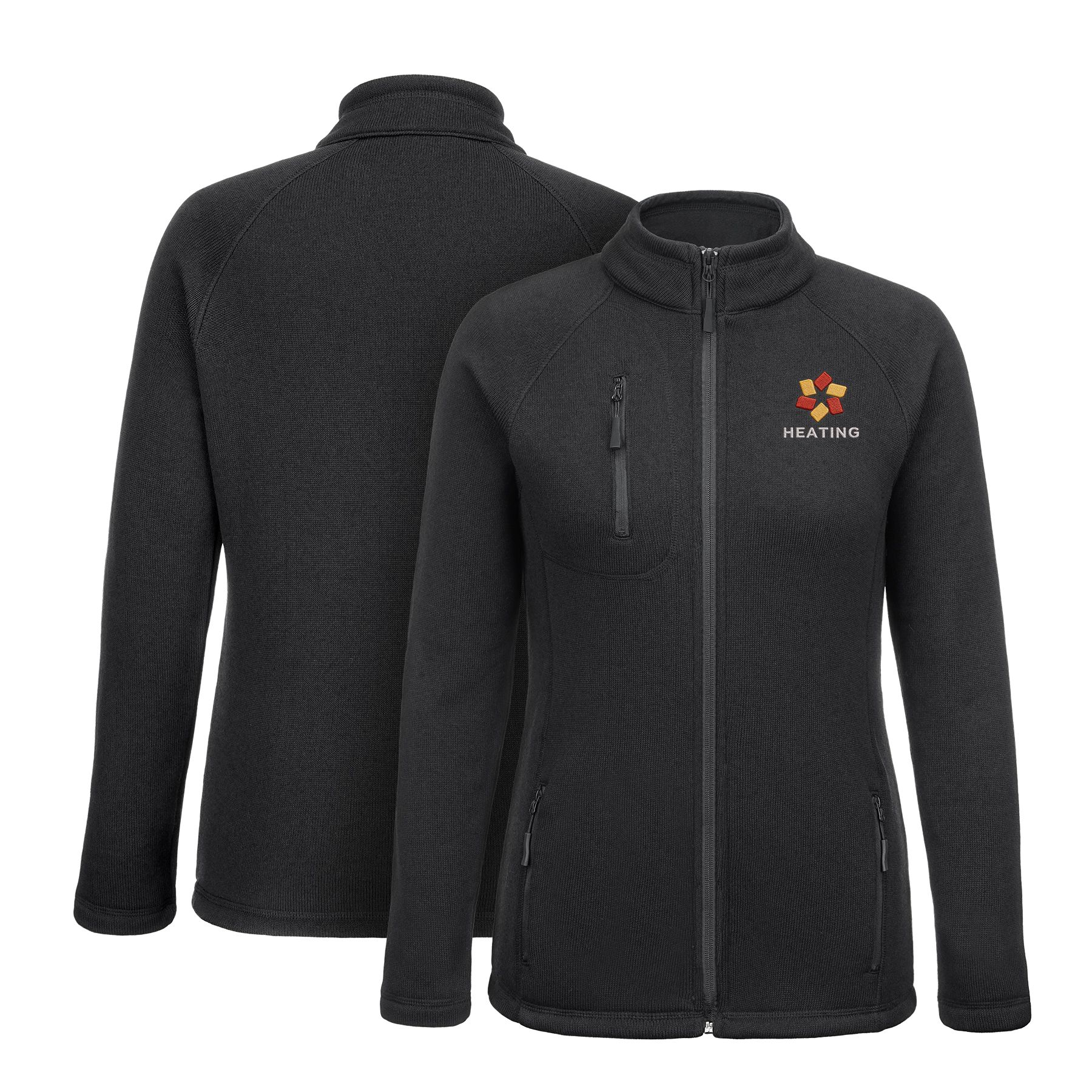 Women's Full Zip Microfleece Brushed Back Jacket 3