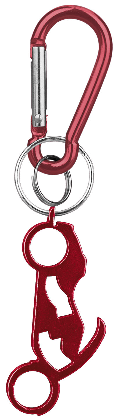 Motorcycle Shaped Bottle Opener Key Holder and Carabiner 3