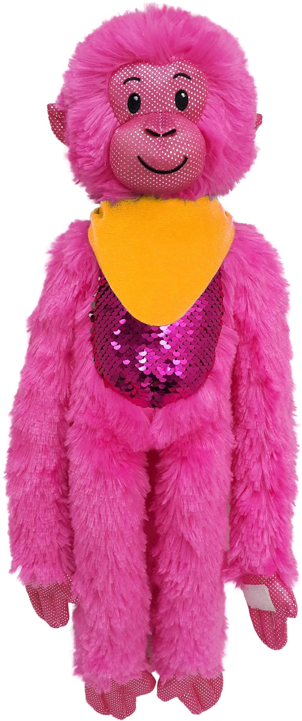 21" Hot Pink Spider Monkey with Sequins 18
