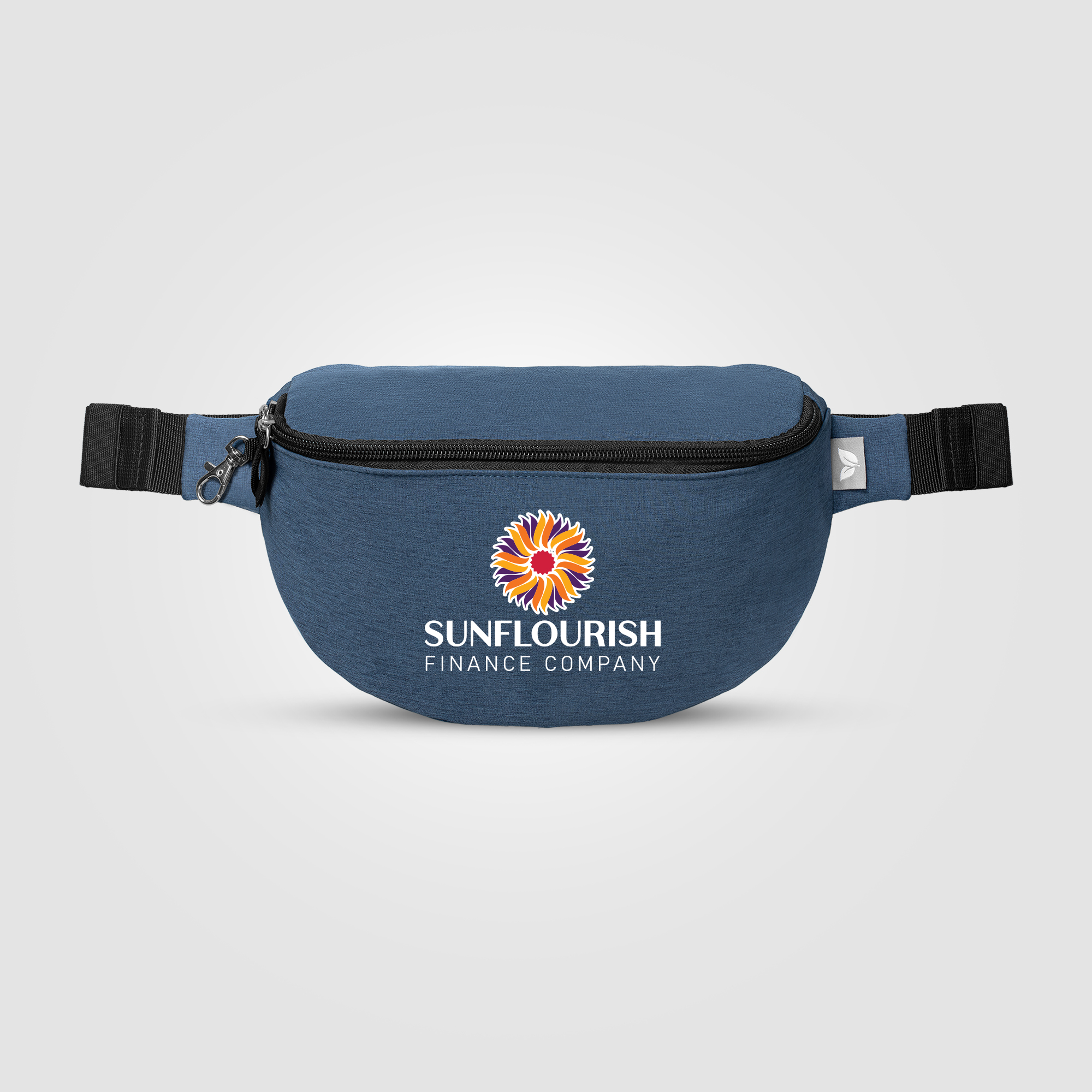 Helsinki rPET Anti-Theft Hook-Zip Waist Bag – 2L 18