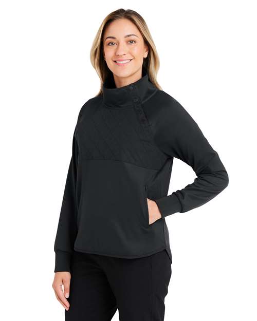 Women's Ellis Snap Neck Pullover - SWE400L 2