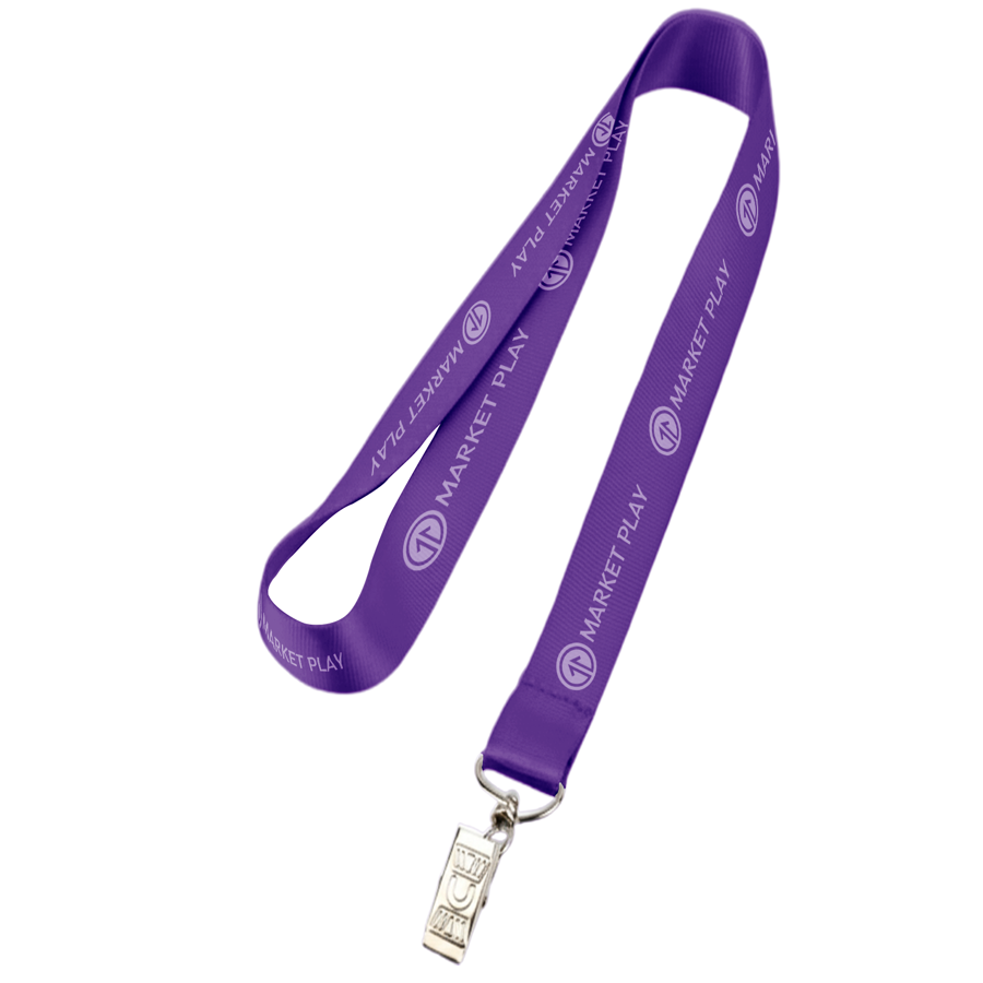 Nylon 3/4" Wide Lanyard
