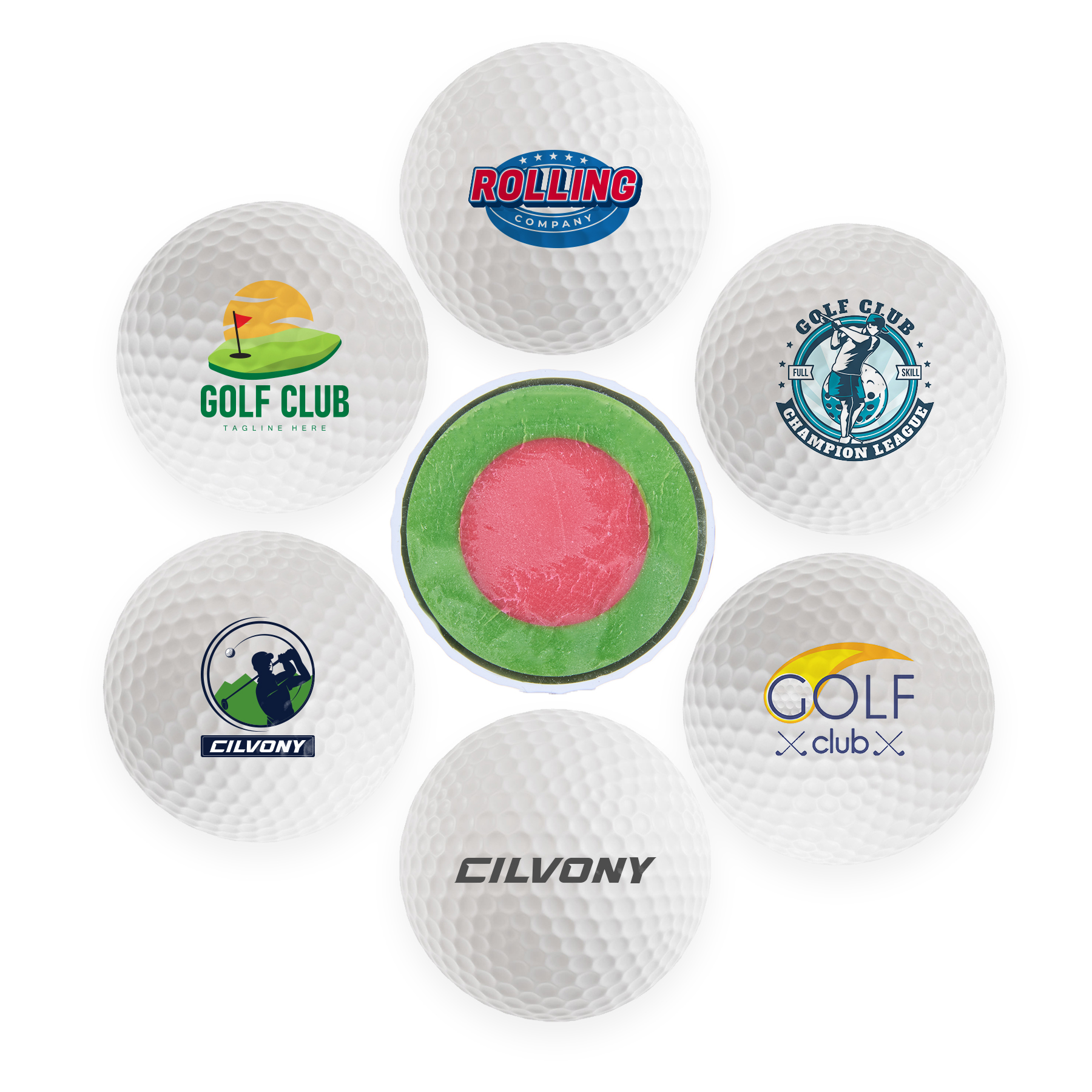 Tour-Level 4-Layer Golf Ball 3
