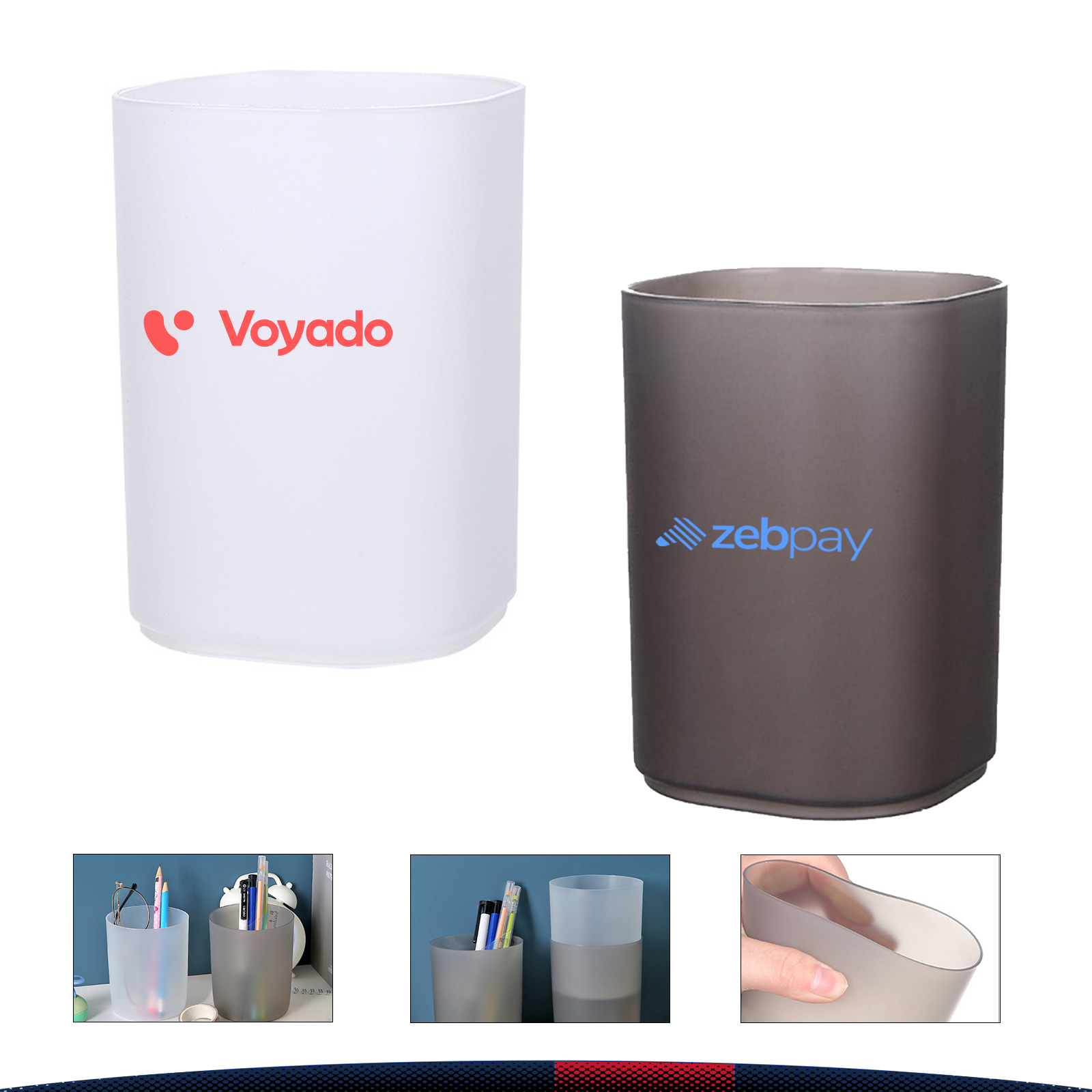 Hipet Frosted Pen Holder 3