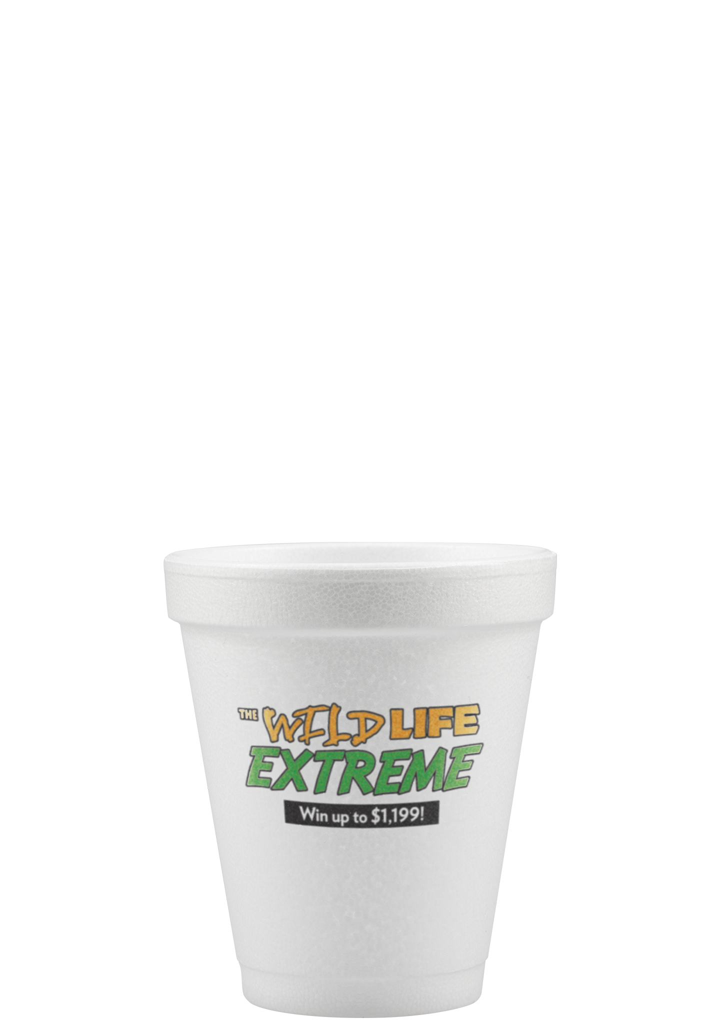 6 oz Foam Cup - White - Hi-Speed 1