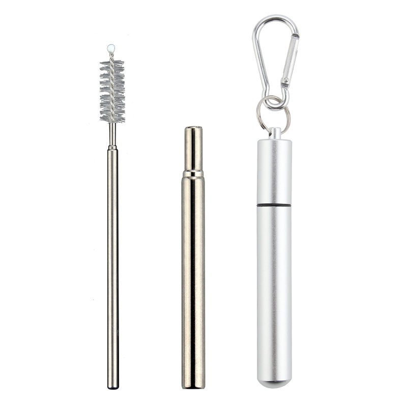 Collapsible Portable Metal Straw 2