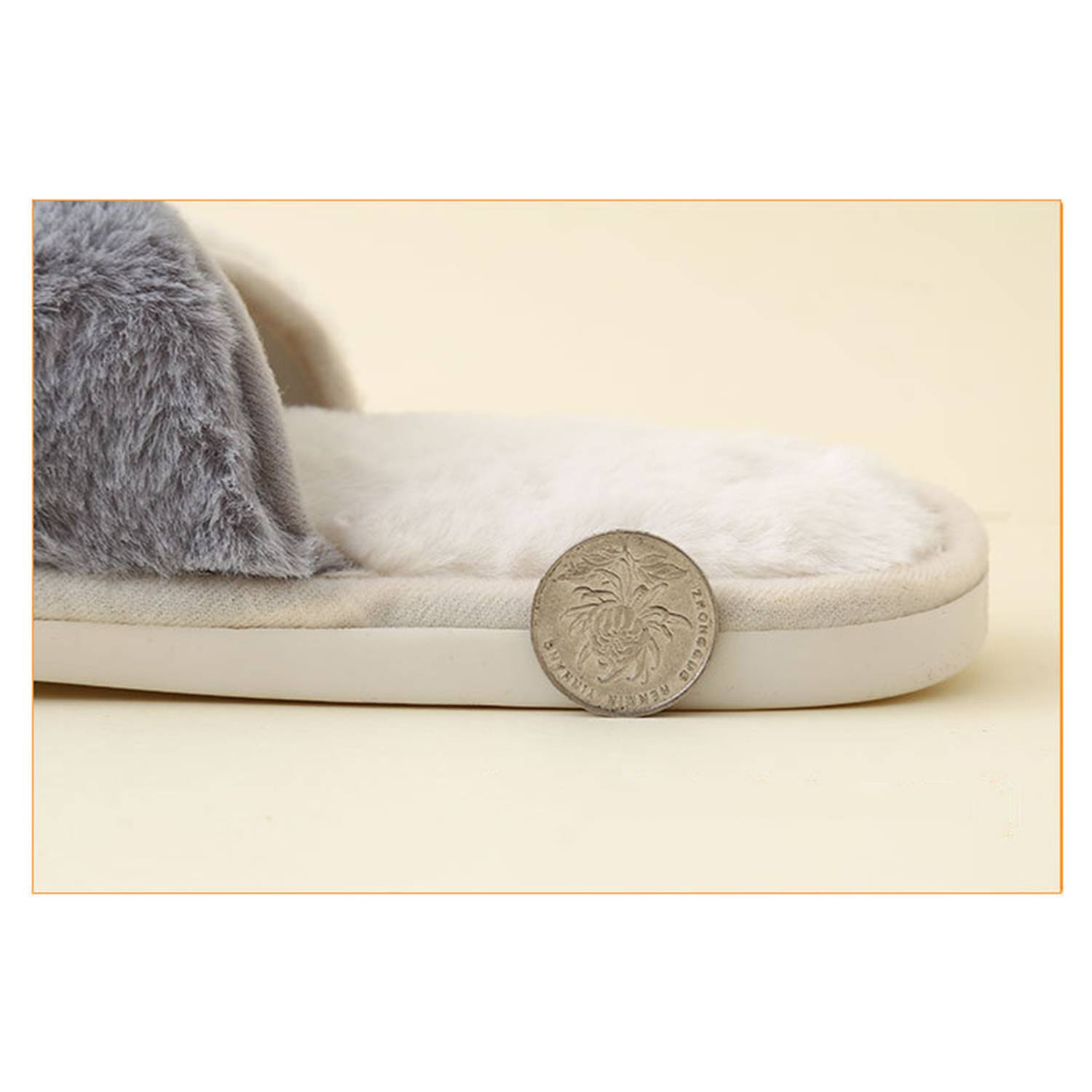 Cross Band Fuzzy Slippers 4