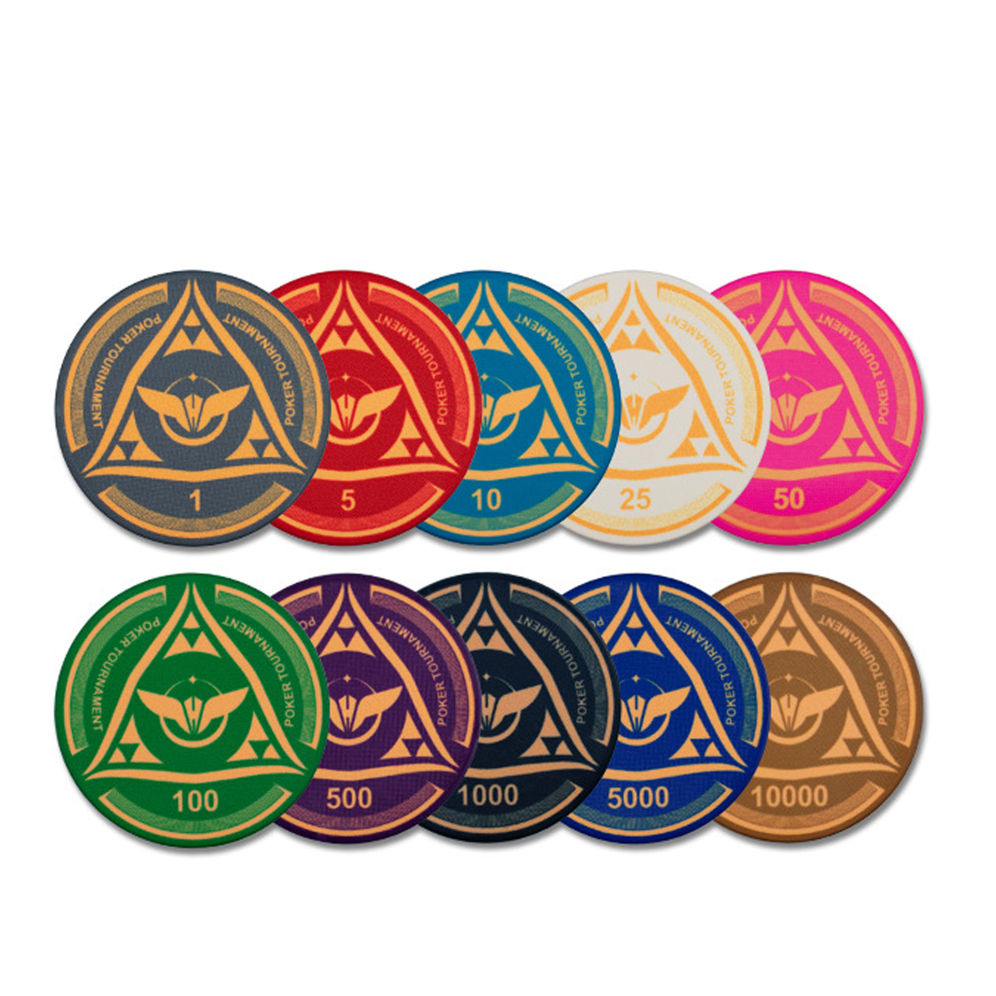 Ceramic Poker Chips 1