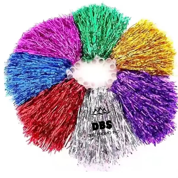 Vibrant Cheerleading Pompoms 9 1/2" - Ignite the Spirit