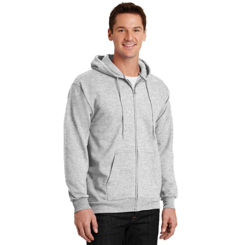 Port & Company Essential Fleece Full-Zip Hooded Sweatshirt., custom hoodie or sweatshirt with logo imprint 3