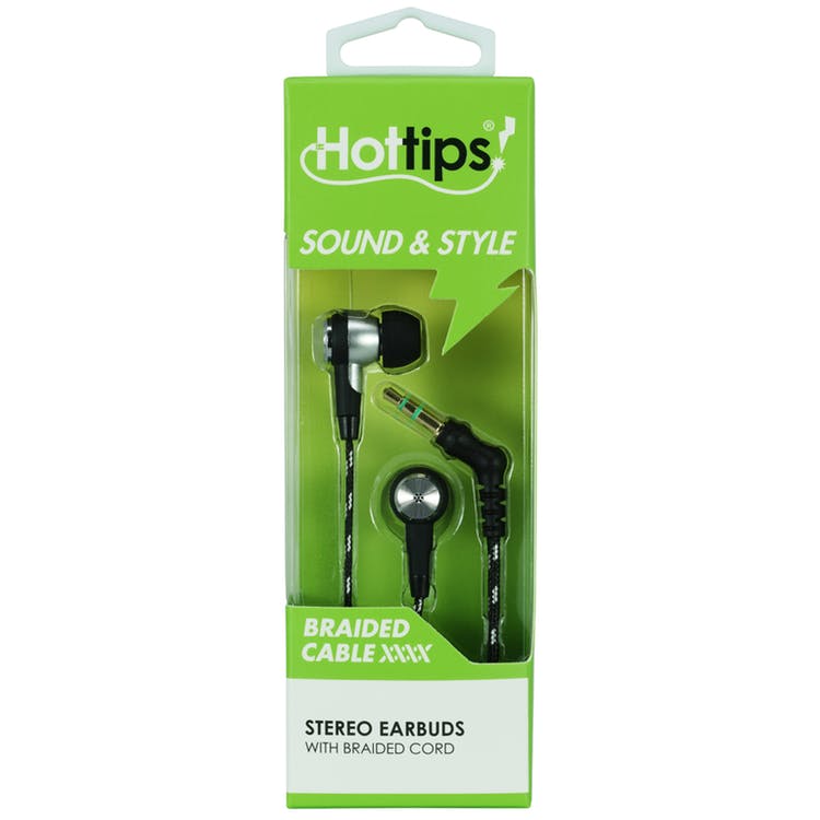 3.5mm Braided Earbuds - 110 dB 4' 1
