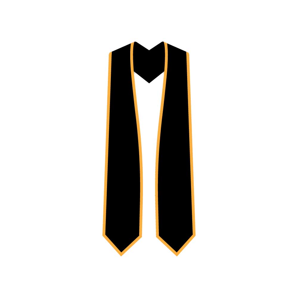 Honorary Graduation Stole - Full-Color Sublimation 60" 26