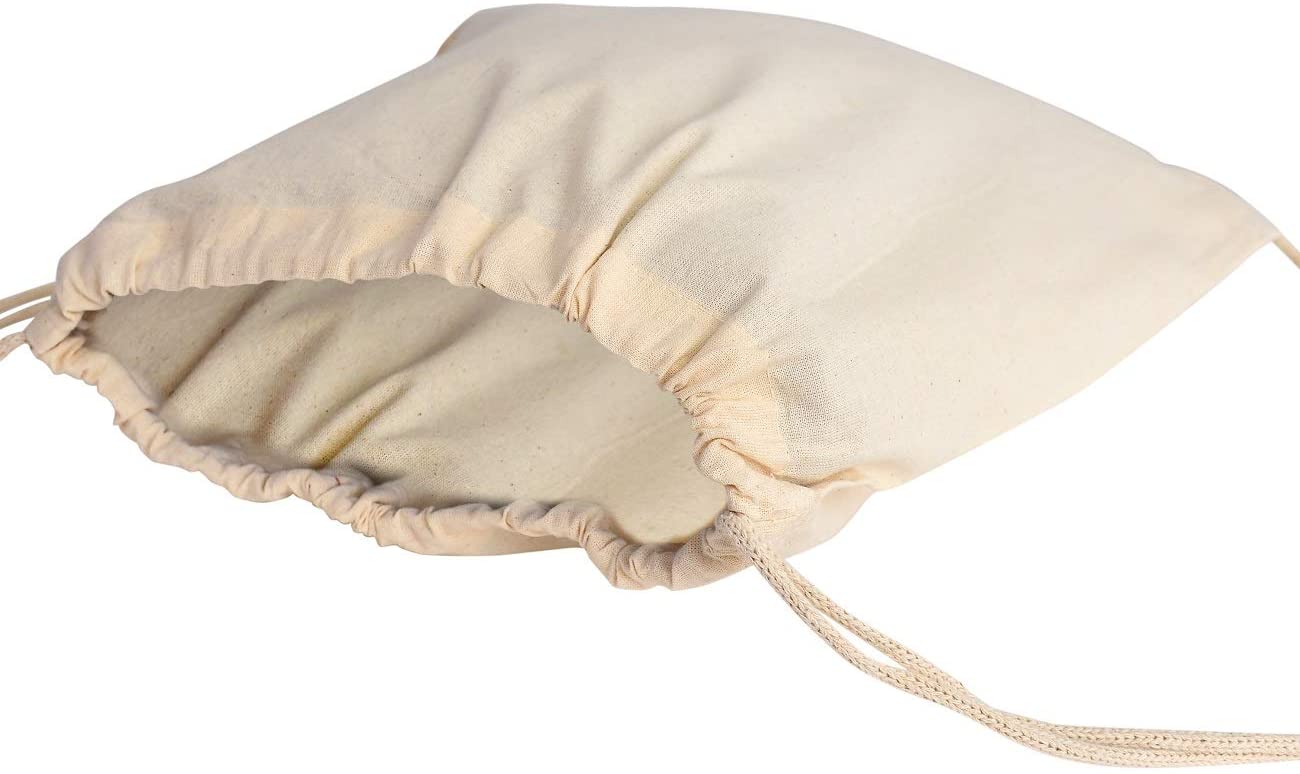 Drawstring Gym Sack Canvas Cinch Sport Pack for Men and Women 2