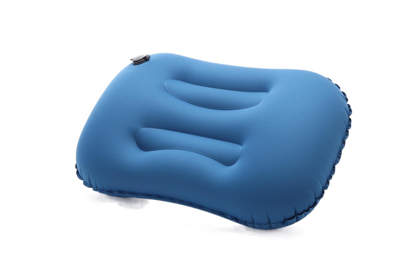 PVC Pillow Camping Travel Pillow Push Button Inflation Pillows 2