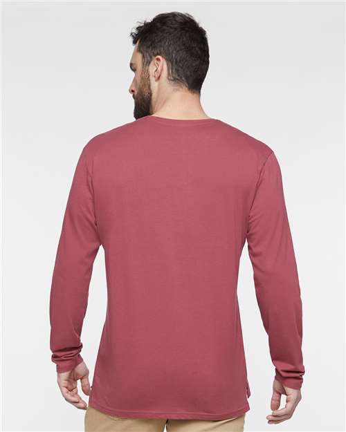 Unisex Fine Jersey Long Sleeve Tee - 6918 88