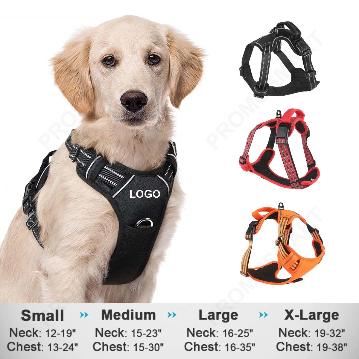 No Pull Adjustable Dog Harness 2