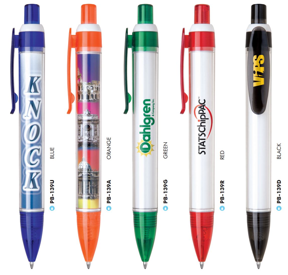 Plantagenet-139 Promotional Insert Pens 5