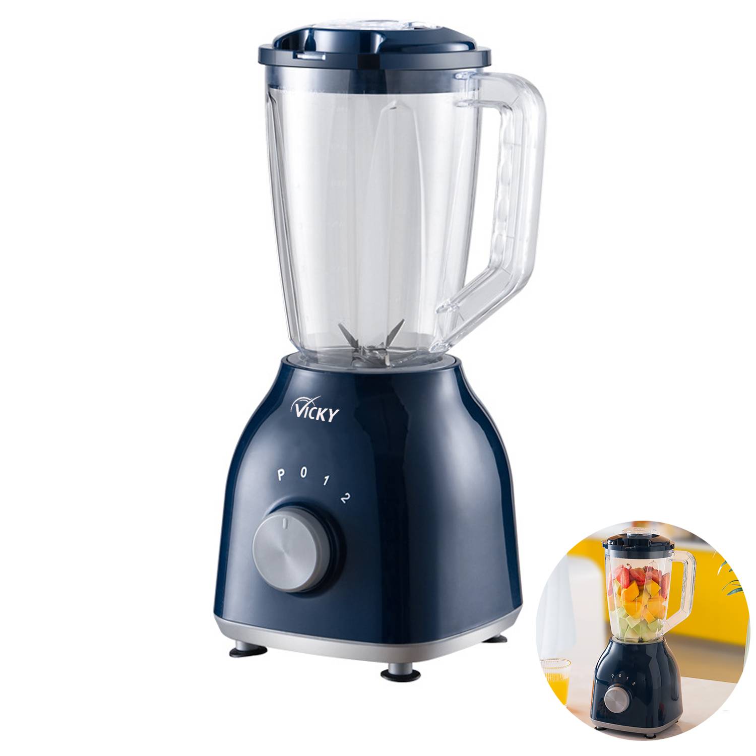 Household Table Food Fruit Multifunctional Electric Blender 8