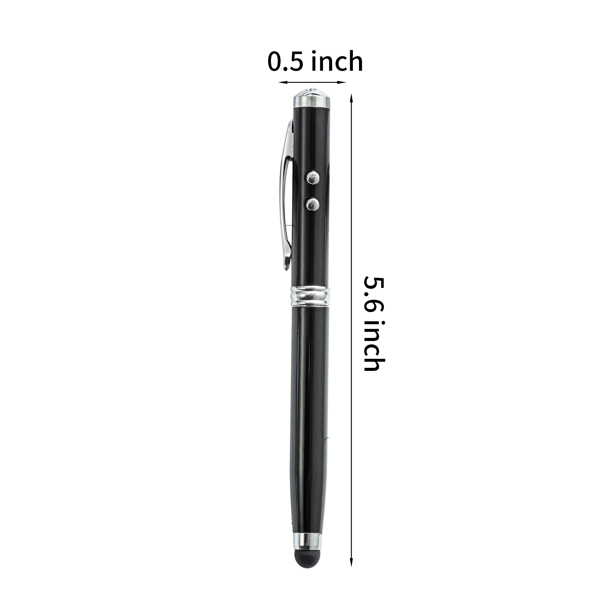 Laser LED Touch Screen Pen with 4 Functions for Office Use 4