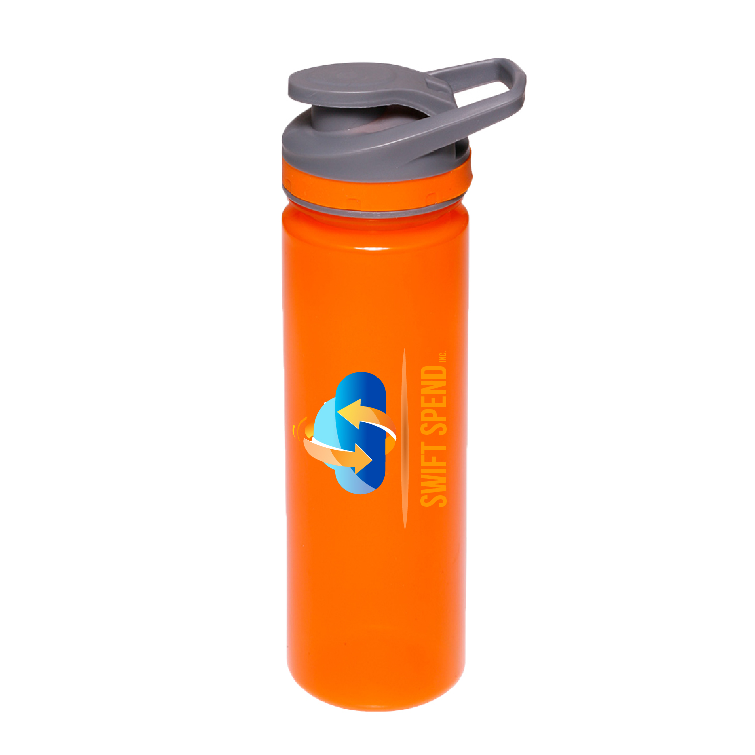 22 oz. Ebro Plastic Sports Water Bottle (Full Color Imprint) 5