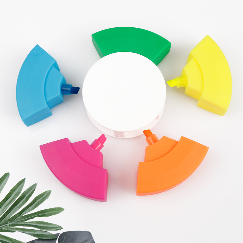 Round Shape Highlighter Pen 4