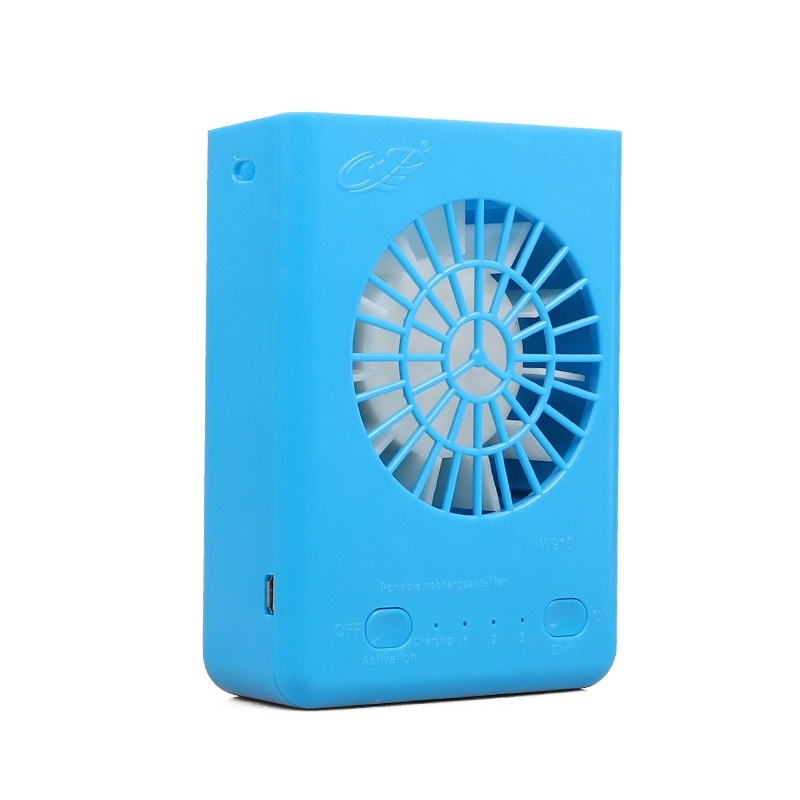Portable Necklace Folding Fan With Night Light 7