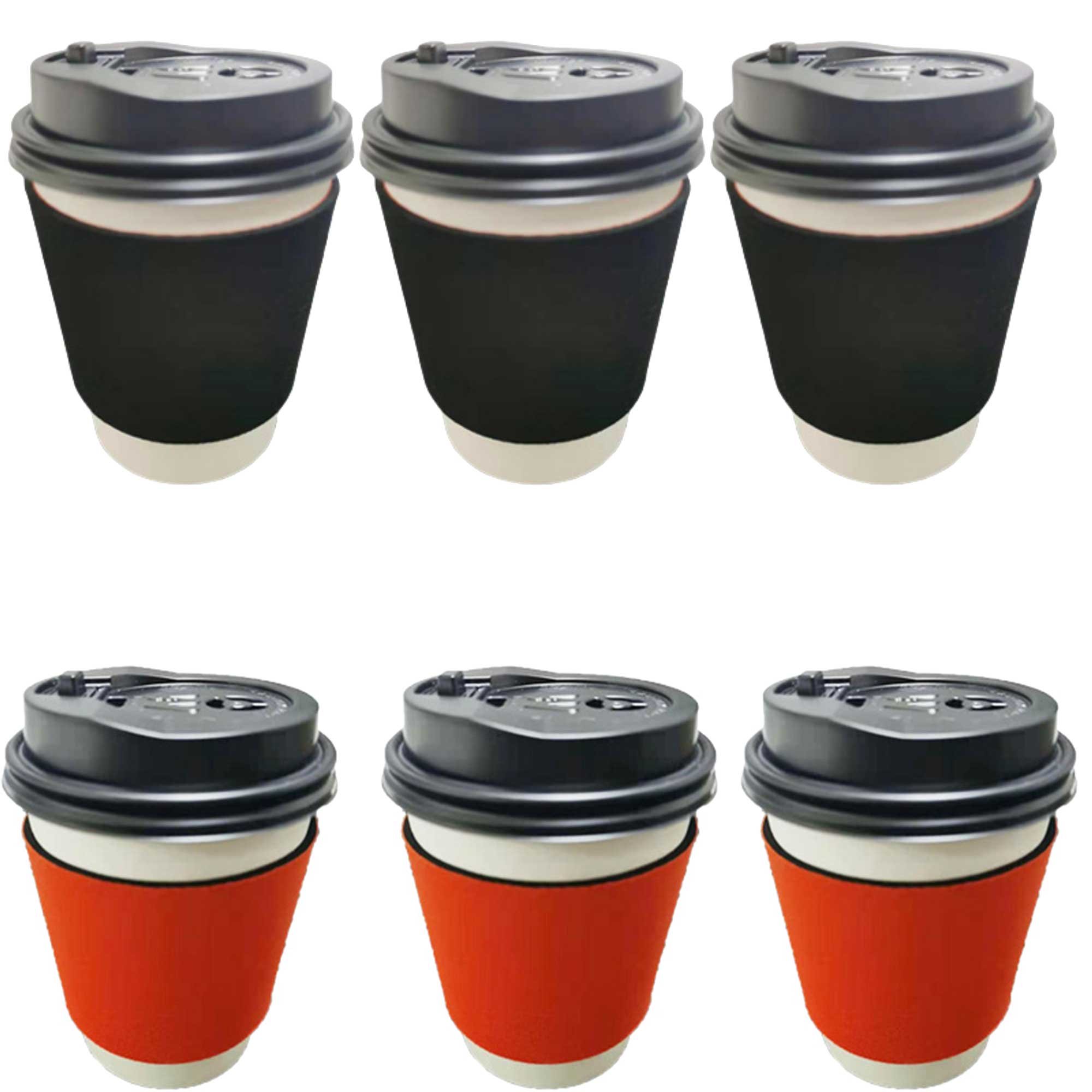 Travel Reusable Neoprene Coffee Cup Sleeve 3