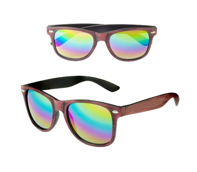 Reflector Mirror Lenses Plastic Sunglasses 7