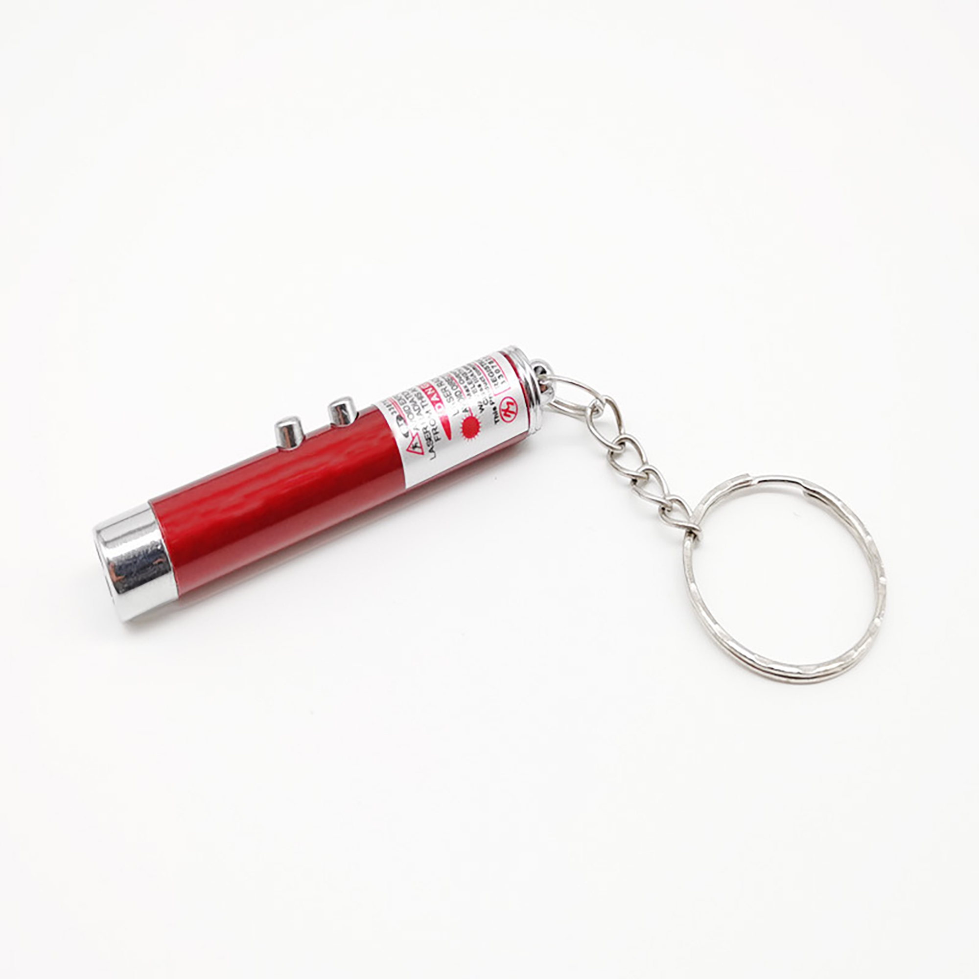 Laser Flashlight & Pointer Keychain 3