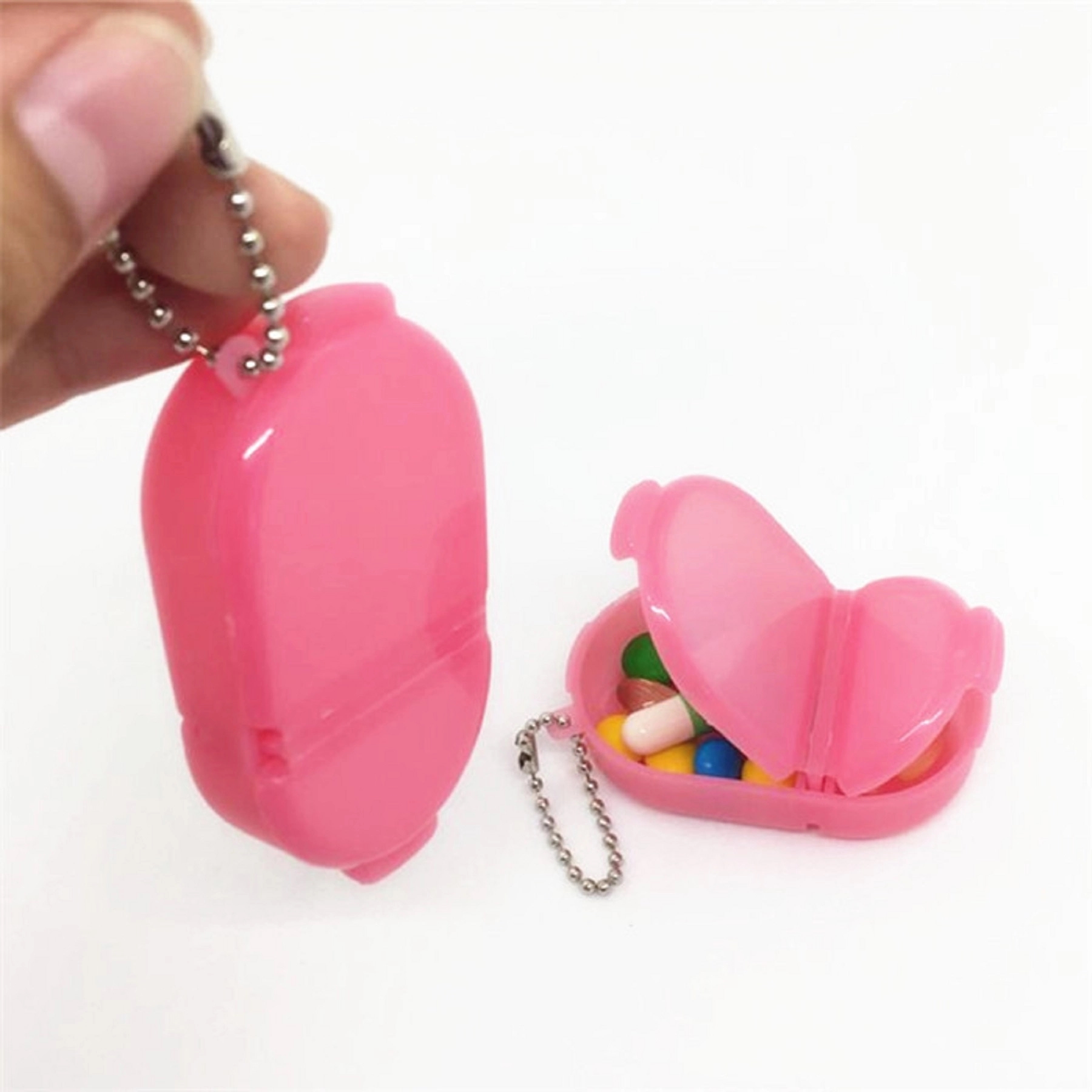 Portable Key Chain Pill Box 4