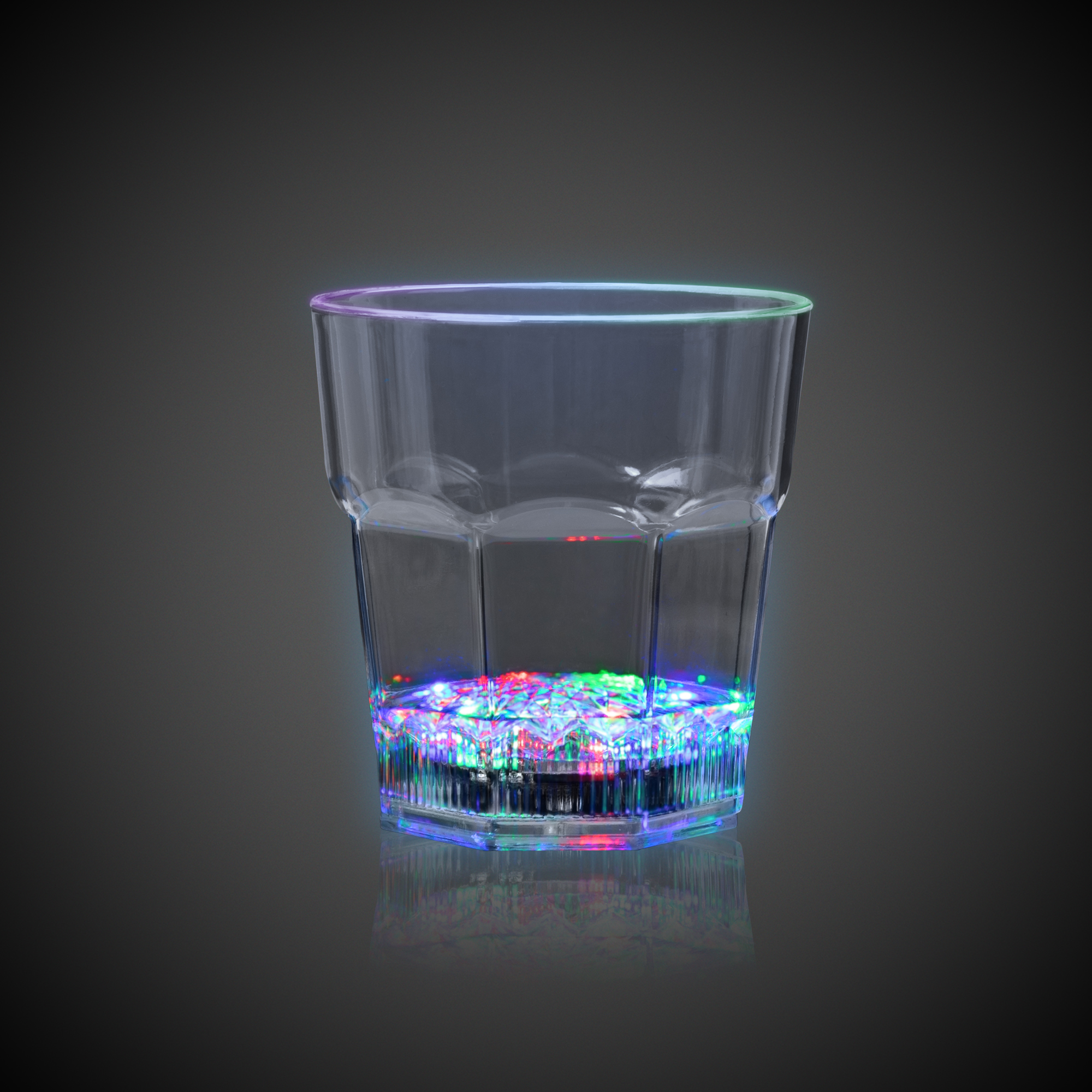 8 oz. Light Up LED Rocks Glass 9