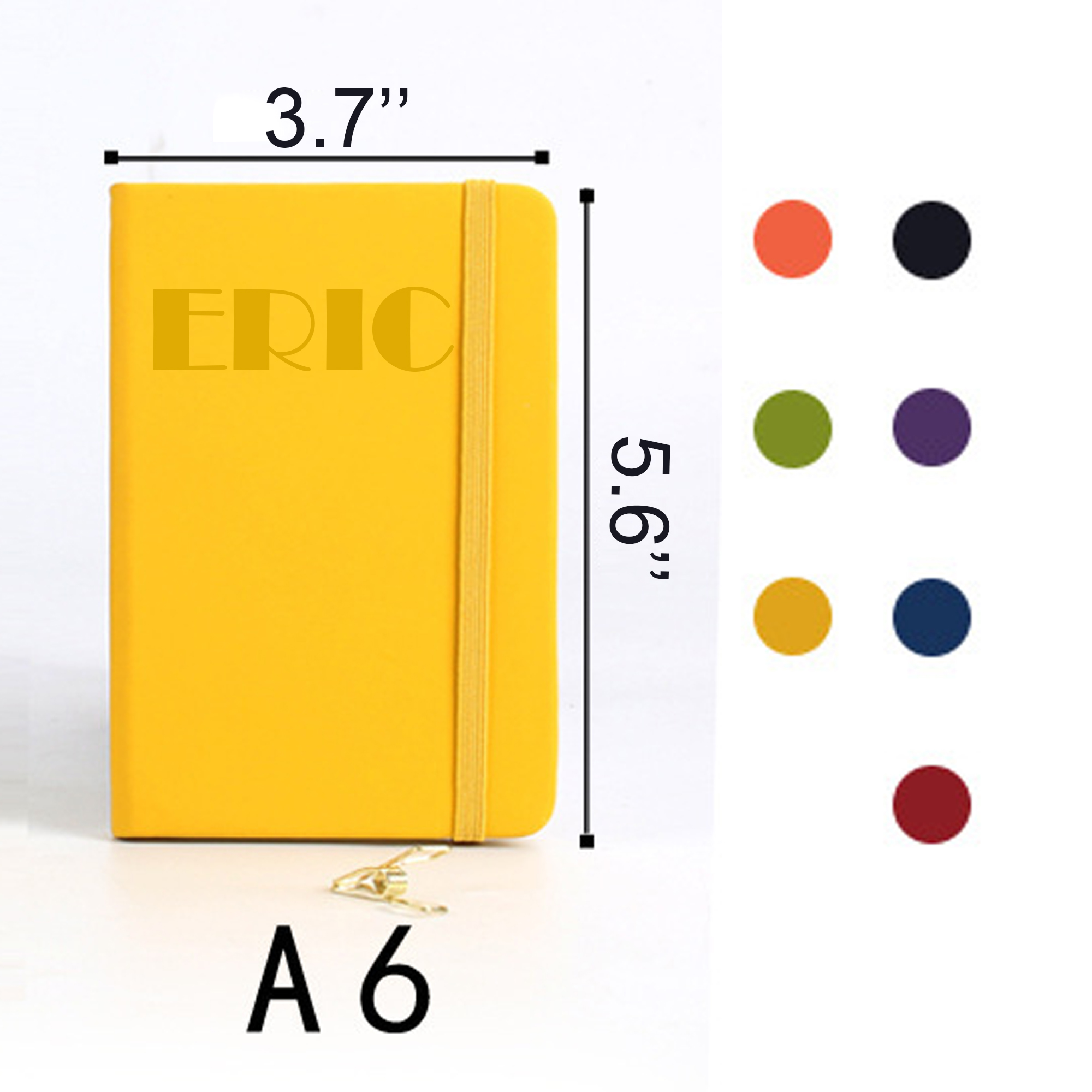 A6 Hard Cover Notebooks 2