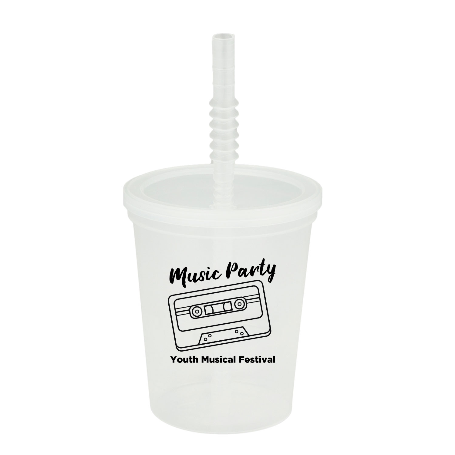 16 oz. Little Sippy Stadium Cup (1 Color Imprint) 6