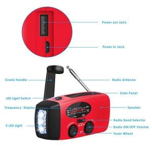 Solar Hand Crank Noaa Weather Radio 2