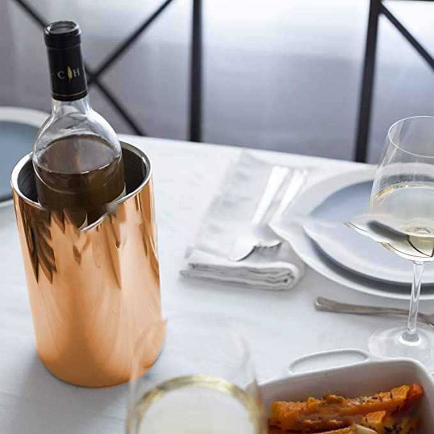 Stainless Steel Wine Chiller 5