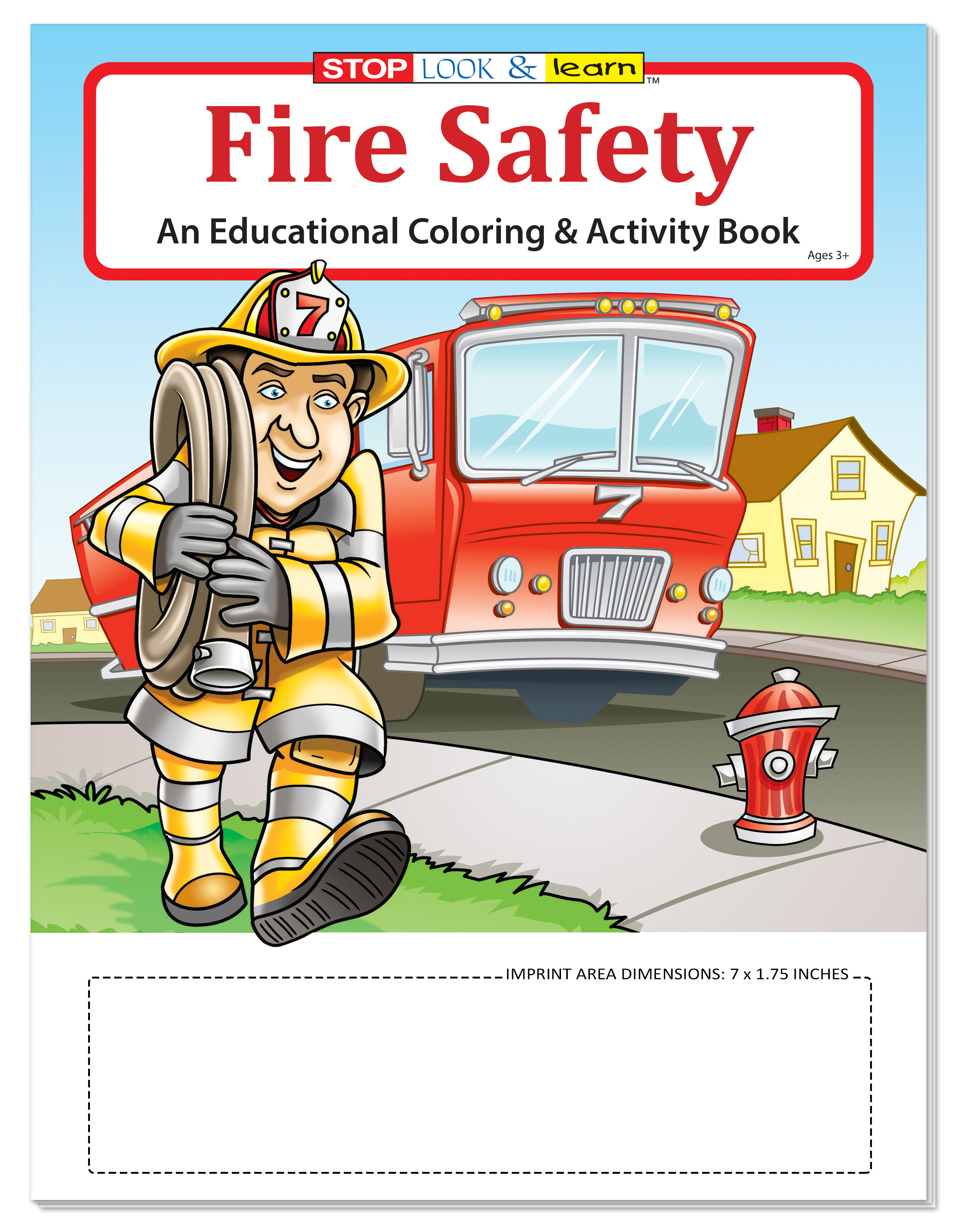 COLORING BOOK - Fire Safety Coloring & Activity Book 1