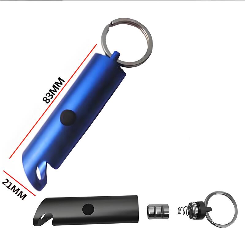 Aluminum LED Flashlight Opener W/ Keychain 4