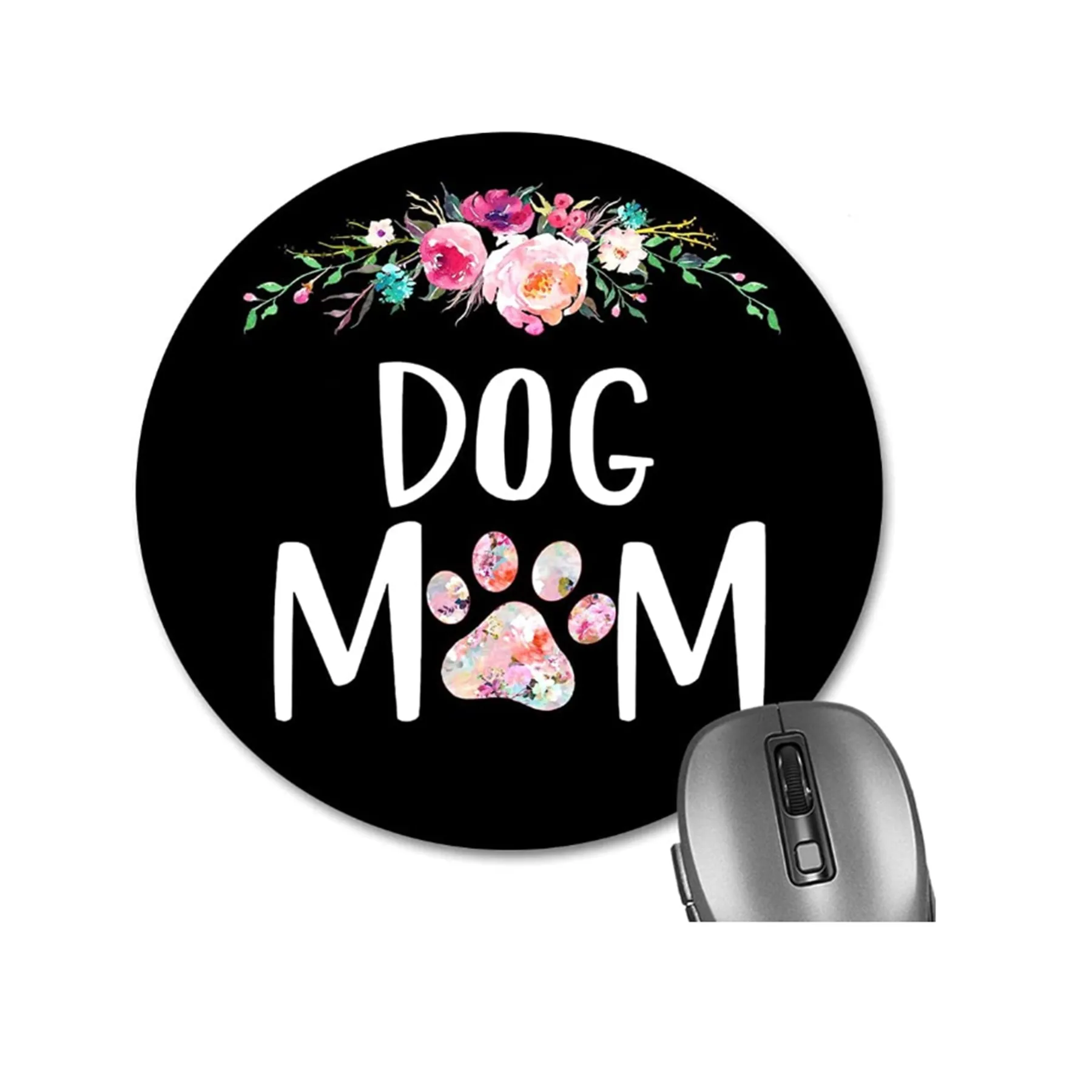 MOQ50Pcs Full Color Round Mouse Pad 1