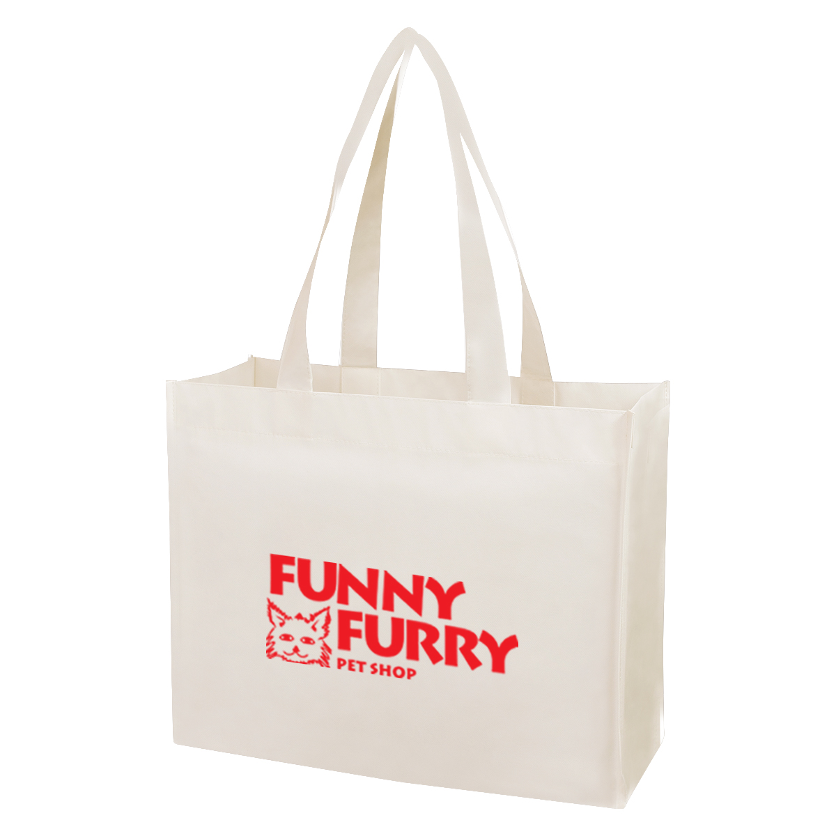 Matte Laminated Non-Woven Shopper Tote Bag 14